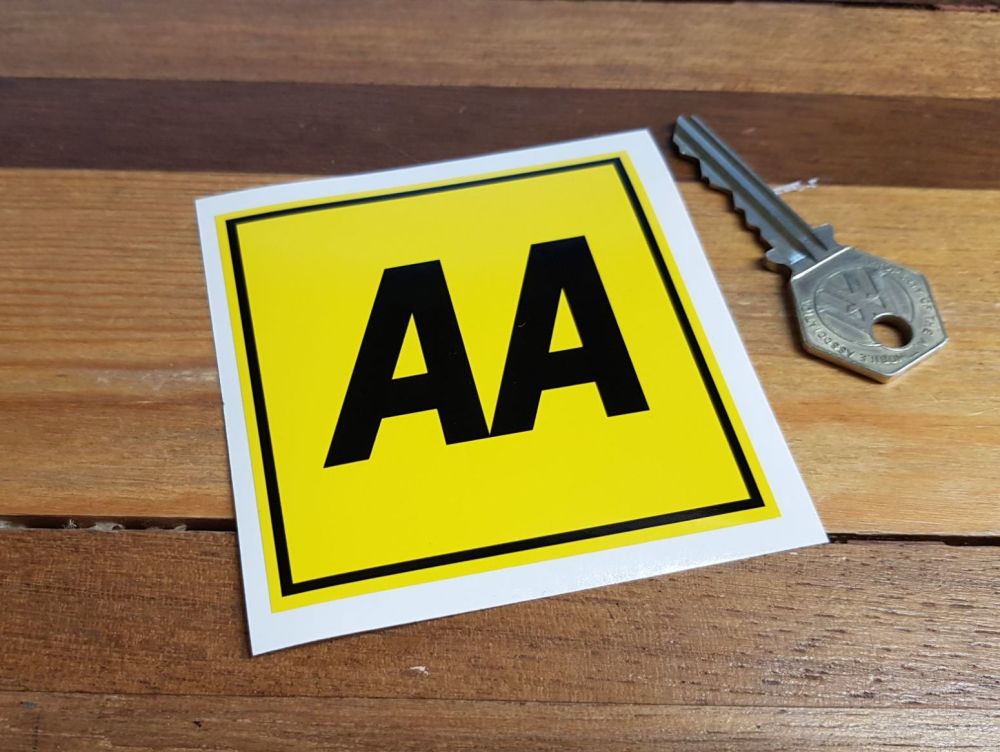AA Modern Style Car Sticker - 2" or 3"