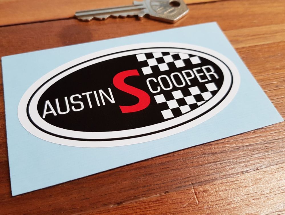 Austin Cooper S Sticker. 4