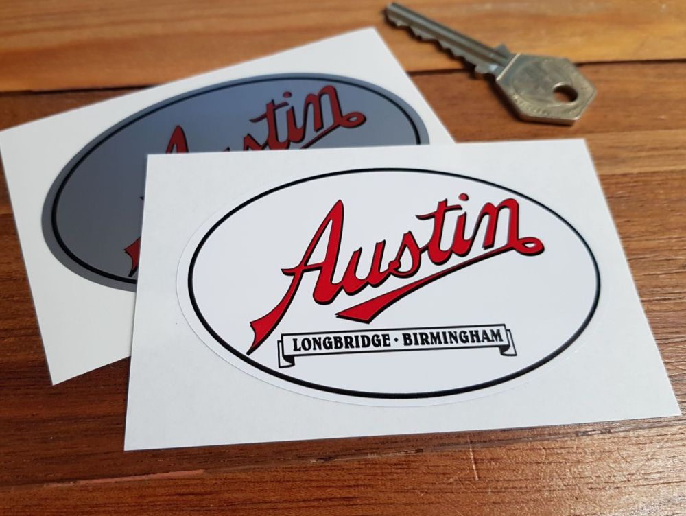 Austin Longbridge Birmingham Stickers. 3.75
