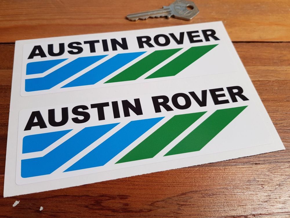 Austin Rover Racing Stickers - 6" Pair