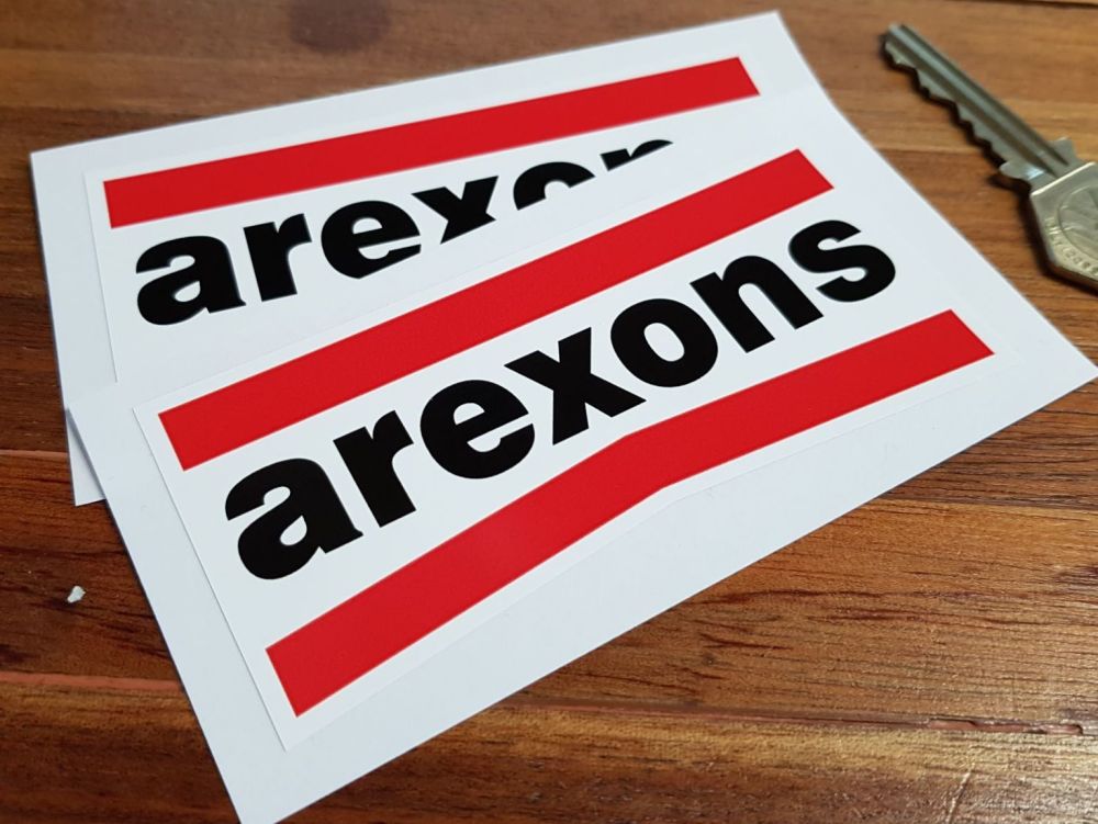 Arexons Shaped Oblong Stickers. 3.5