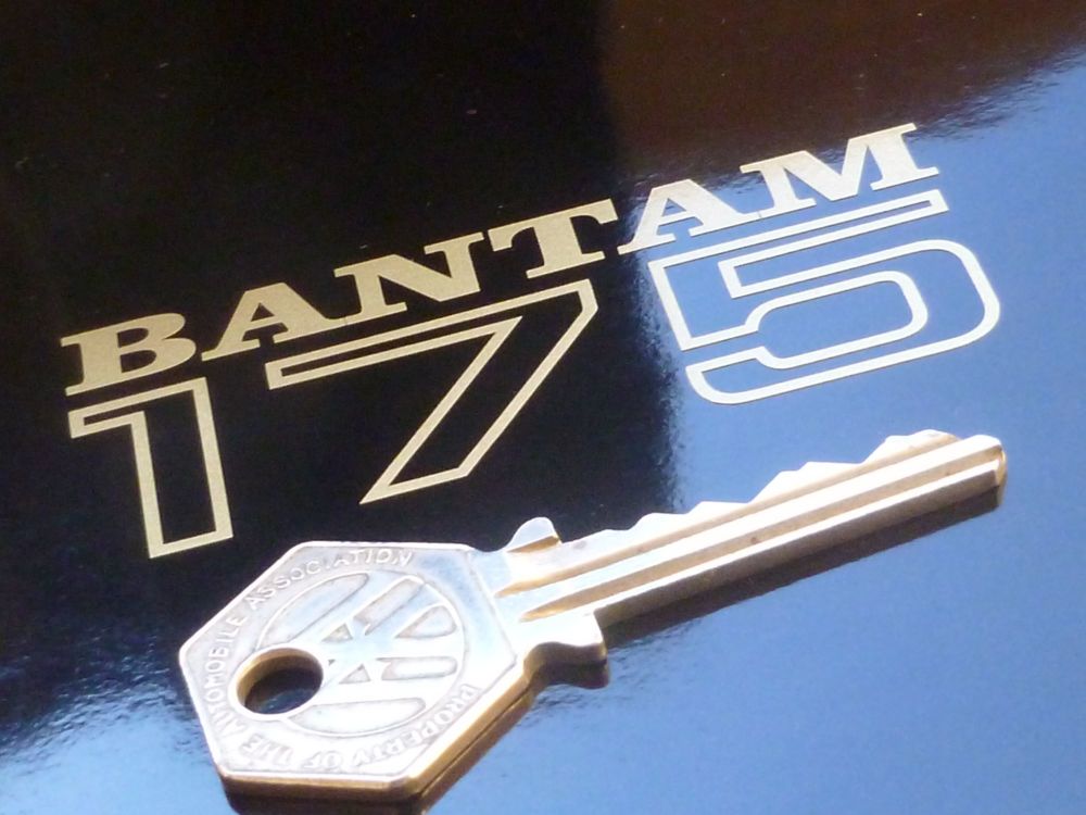 BSA Bantam 175 Side Panel Stickers. 3