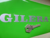 Gilera Cut Text Shaped Sticker 175mm
