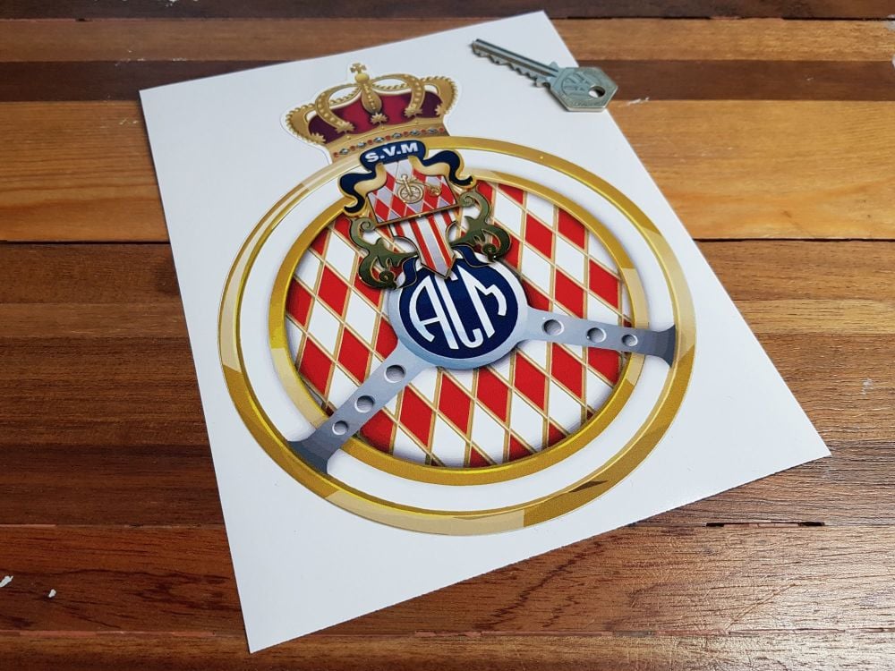 ACM Automobile Club de Monaco Logo Sticker 8"
