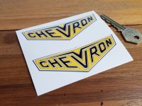 Chevron Cars Badge Lighter Style Stickers - 4