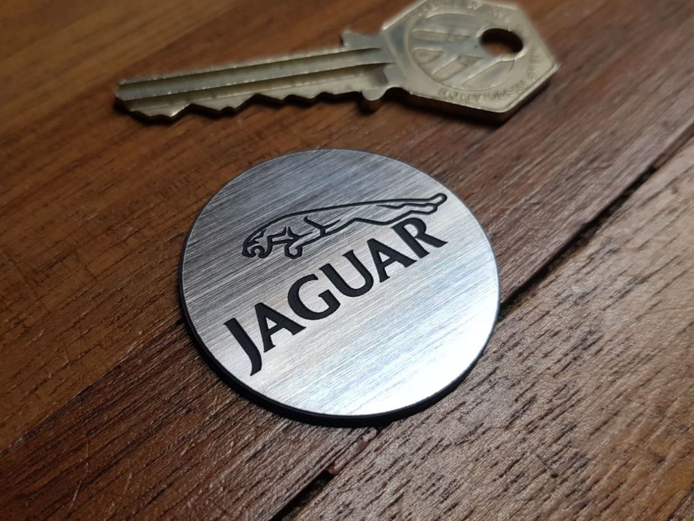 Jaguar Leaper Self-Adhesive Steering Wheel Badge. 39mm.