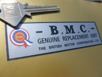 BMC Genuine Replacement Unit Sticker 4"