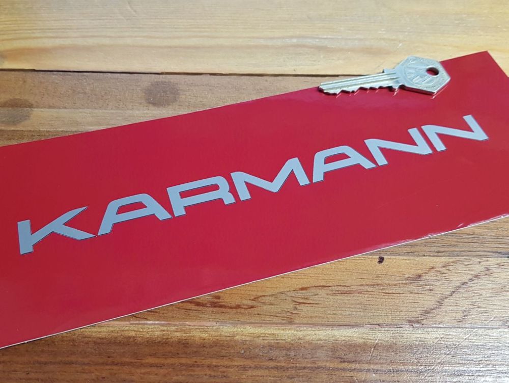 Karmann Shaded Style Cut Text Stickers 8