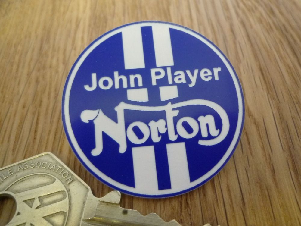 John Player Norton Motorcycle Pin Badge. 