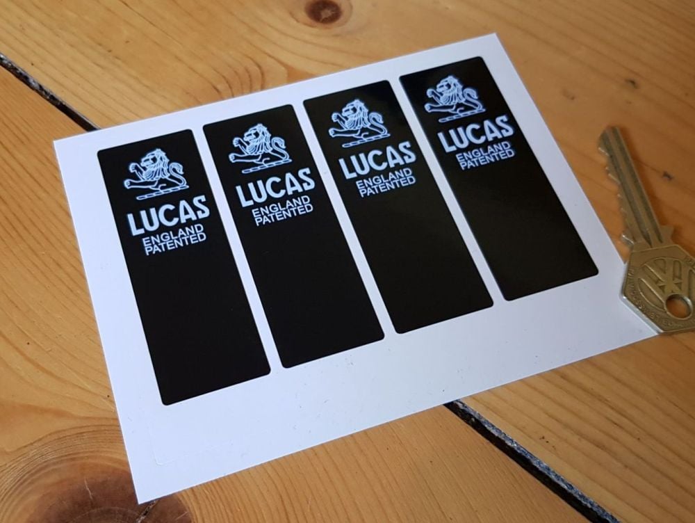 Lucas England Patented Lion Wrap Stickers - Set of 4 - 3