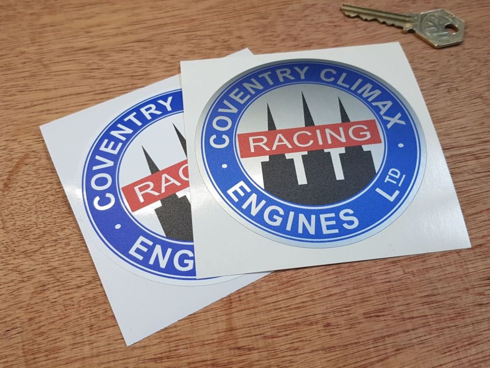 Coventry Climax Engines Ltd. Circular Sticker - 4"