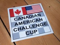 Canadian American Challenge Cup Sticker - 4