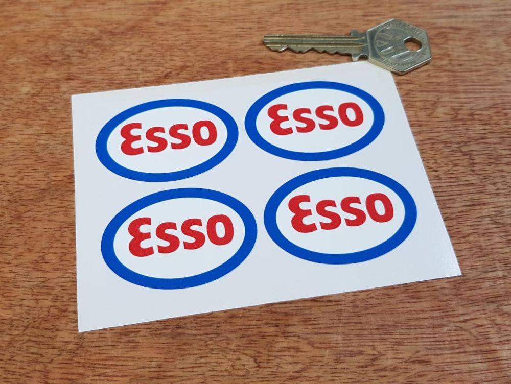 Esso Oval Stickers - 2