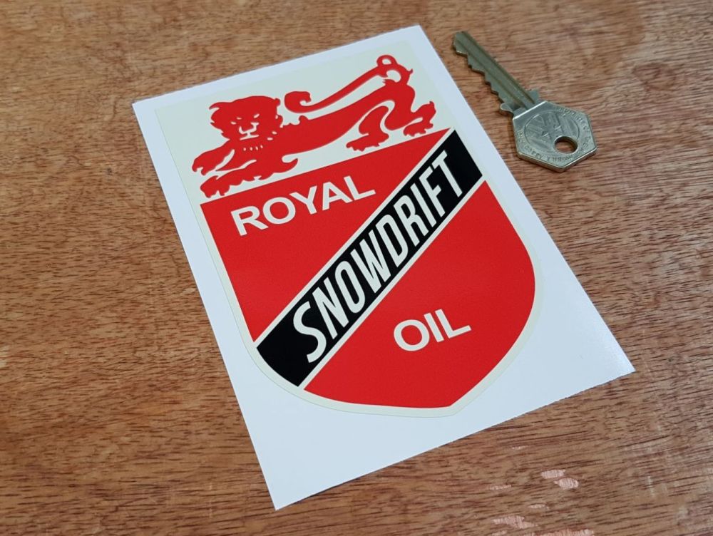 Royal Snowdrift Oil Shield Sticker 5
