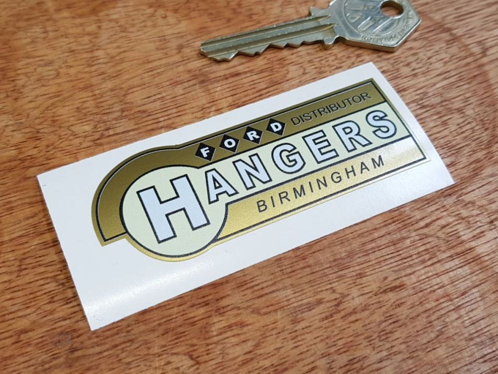 Hangers Ford Distributor Birmingham Sticker 3.25"
