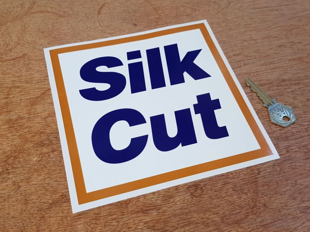 Silk Cut Logo Sticker 6.75"