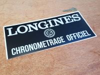 Longines Chronometrage Officiel Sticker 12