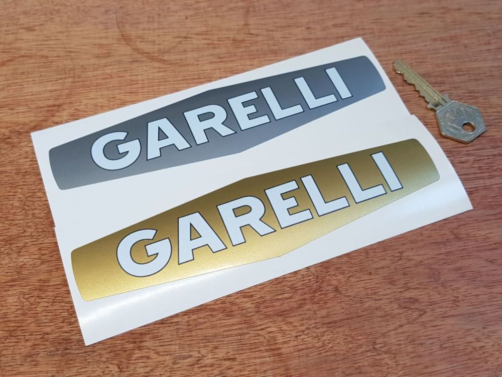 Garelli Lozenge Stickers 7" Pair