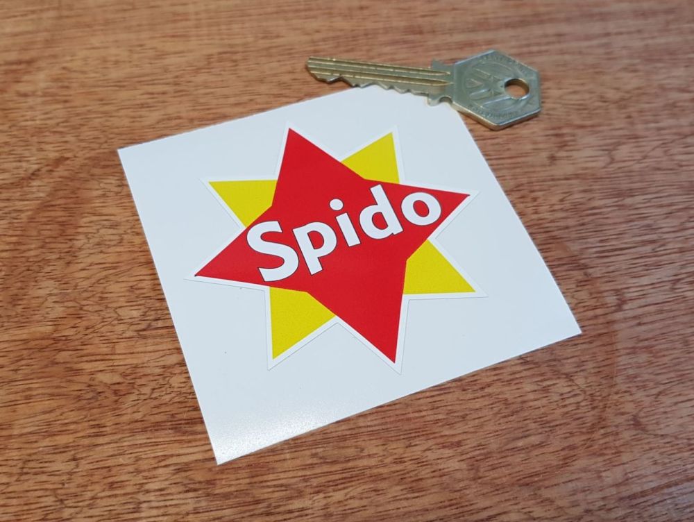 Spido Logo Sticker  3"