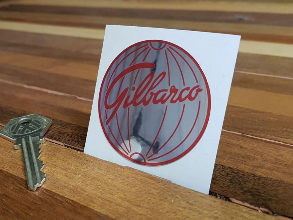 Gilbarco Globe Sticker 2"