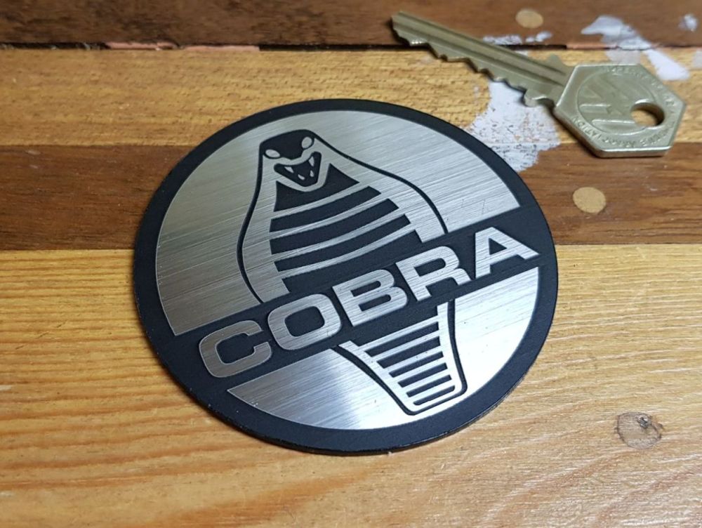AC Cobra Style Laser Cut Self Adhesive Car Badge - Various Sizes