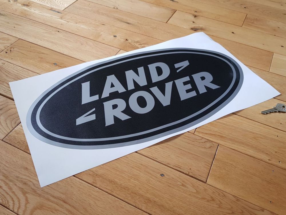 Land Rover Old Style Oval Sticker 20"