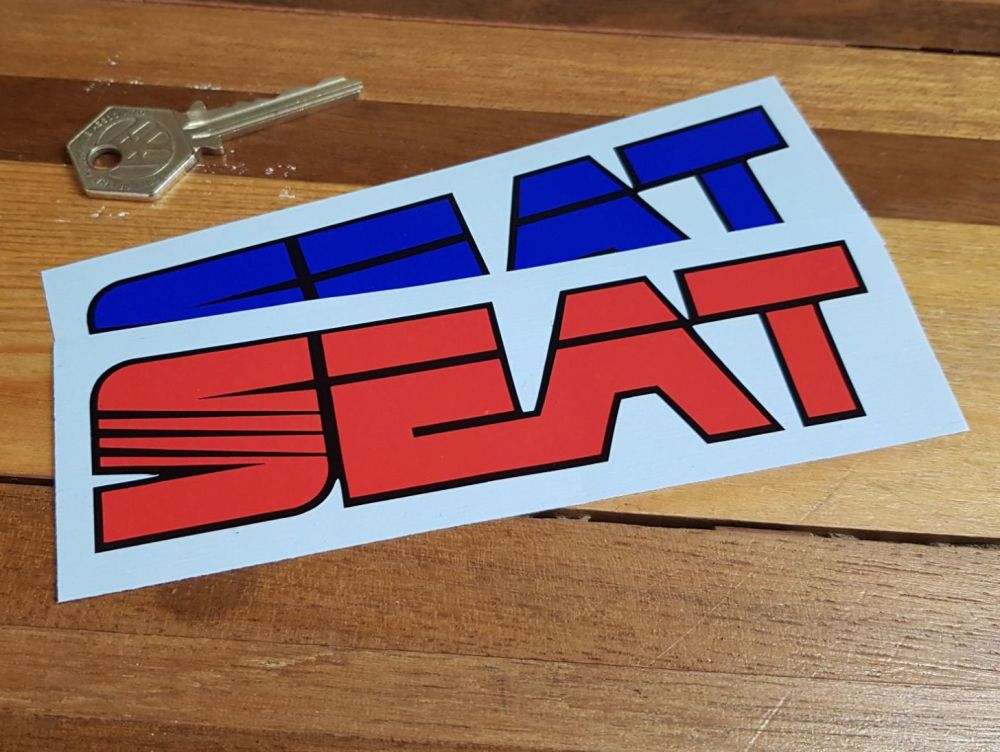 Seat Text Stickers 6