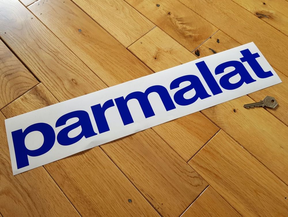 Parmalat Cut Text Sticker 20"