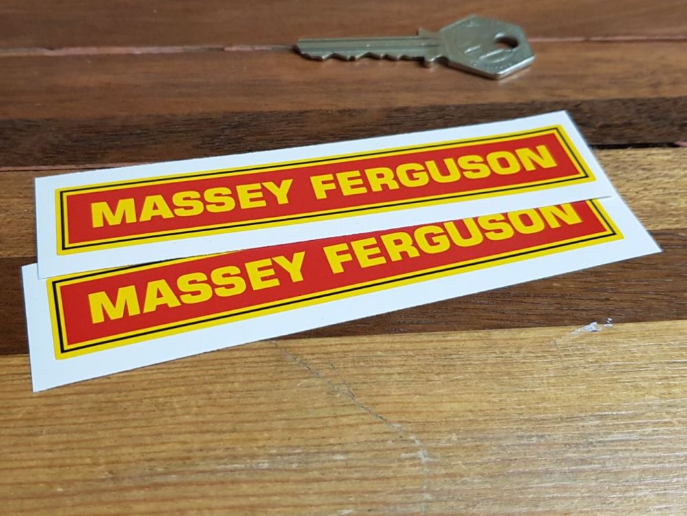 Massey Ferguson Oblong Stickers - 5
