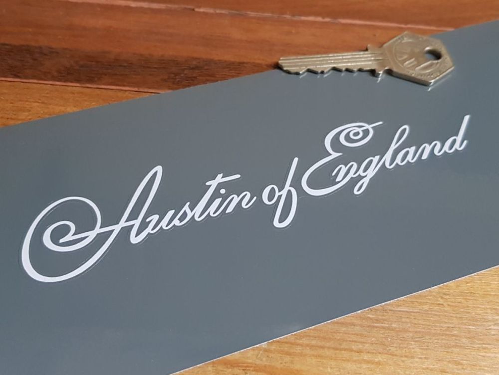 Austin of England Script Style Sticker 6