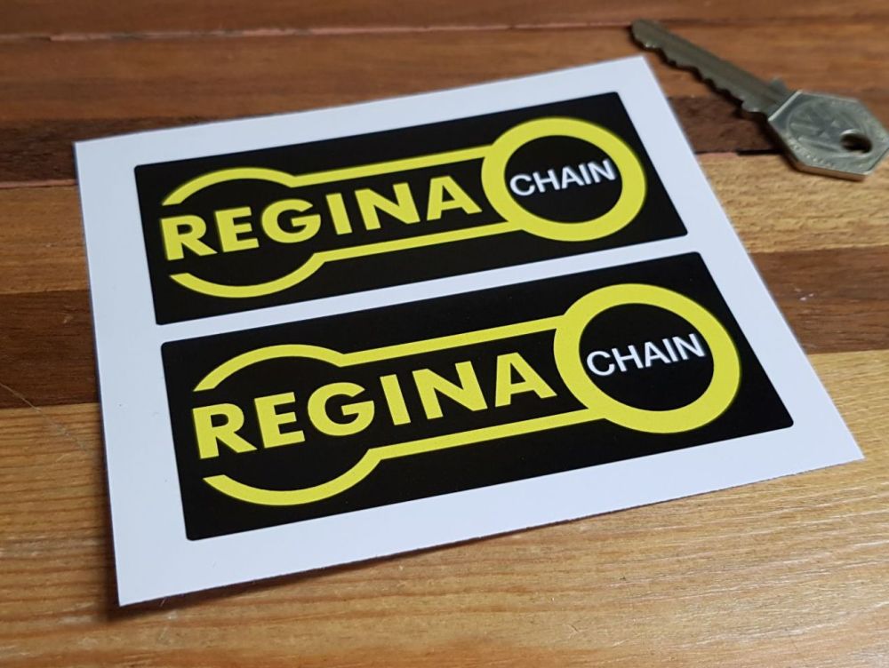 Regina Chain Oblong Stickers - Close Cut, No Coachline - 4