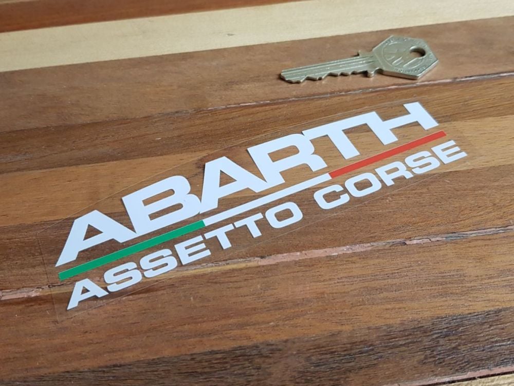 Abarth Assetto Corse Body or Window Sticker 6"
