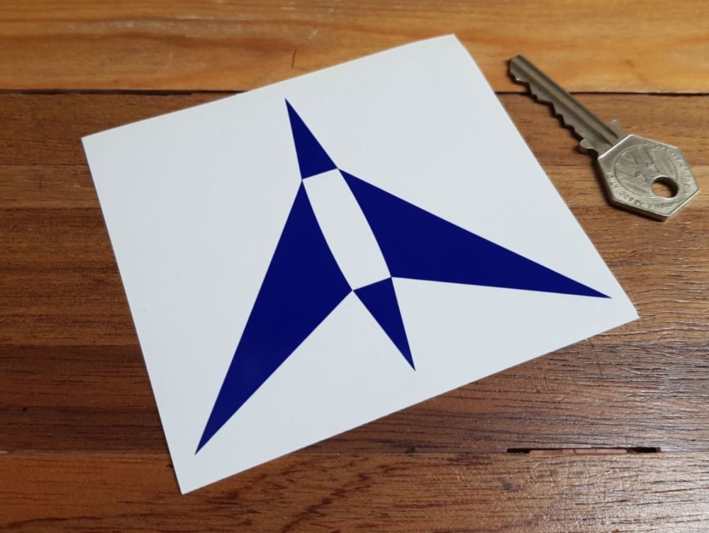 Avia Cut Vinyl Logo Sticker 4"