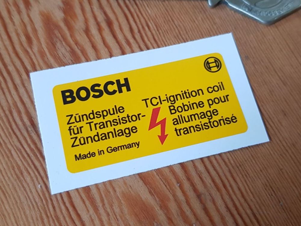 Bosch TCI Ignition Coil Sticker 2