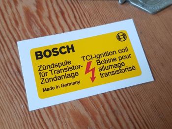 Bosch TCI Ignition Coil Sticker 2"