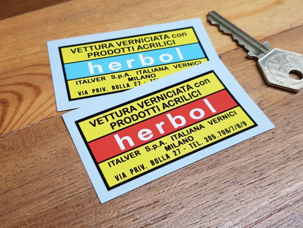 Herbol Paint Label Sticker 2.75