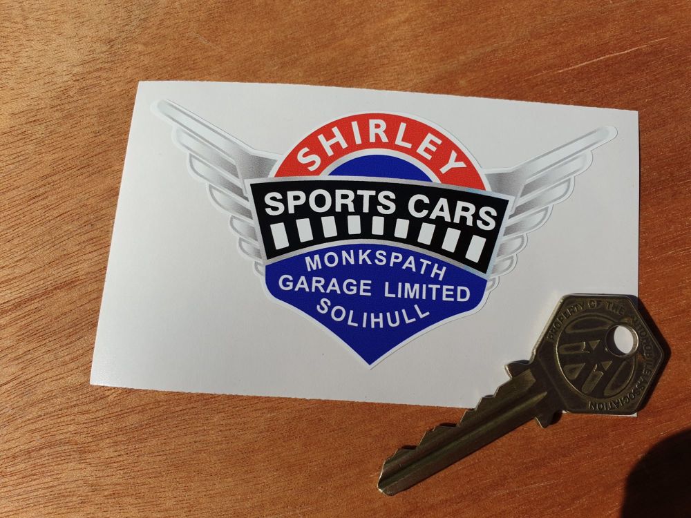 Shirley Sports Cars Monkspath Solihull Sticker 4