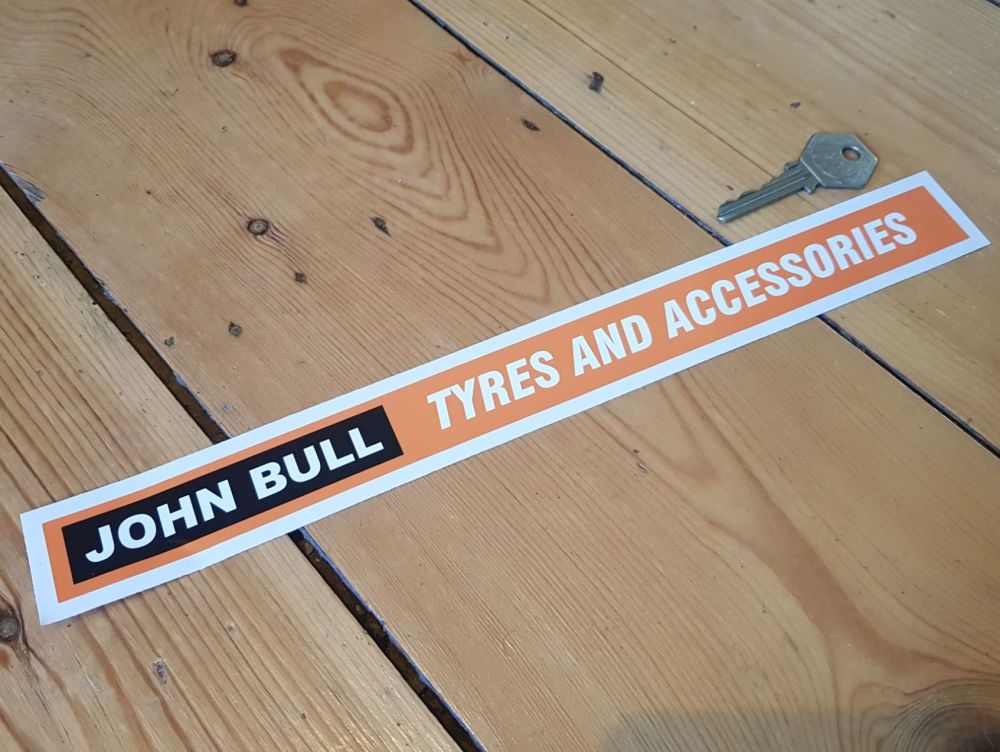 John Bull Tyres and Accessories Shelf Edge Sticker 12"