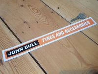 John Bull Tyres and Accessories Shelf Edge Sticker 12