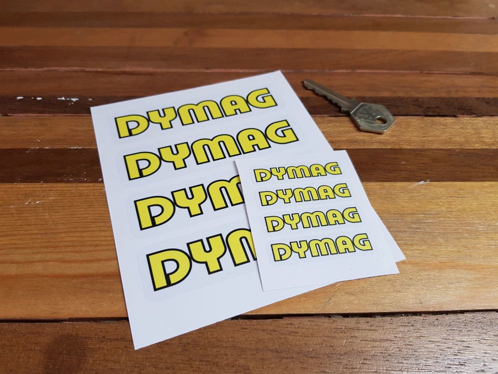 Dymag Wheel Stickers - Set of 4 - 2" or 4"