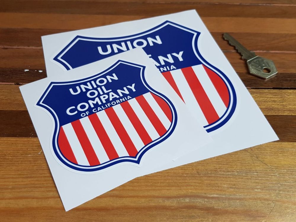Union Oil Company of California Shield Sticker - 4