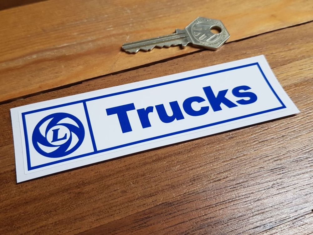 British Leyland Trucks Sticker. 5.75".