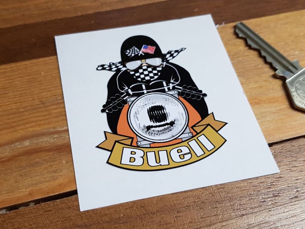 Buell Cafe Racer Sticker. 3