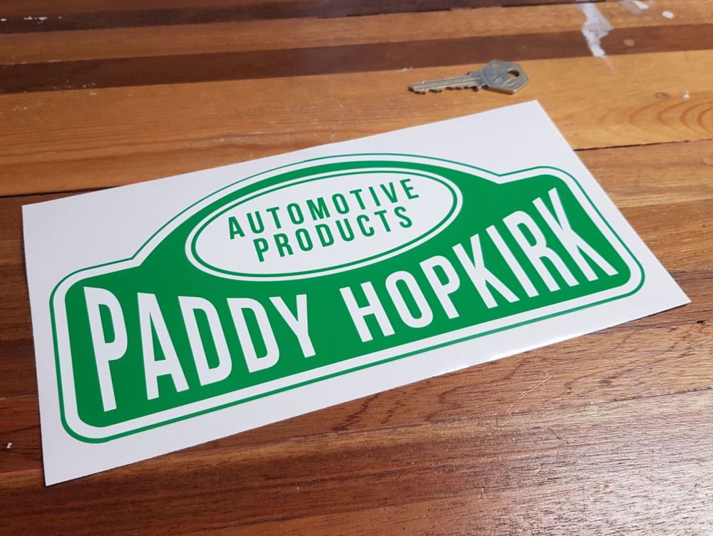 Paddy Hopkirk Automotive Products Sticker 9.5