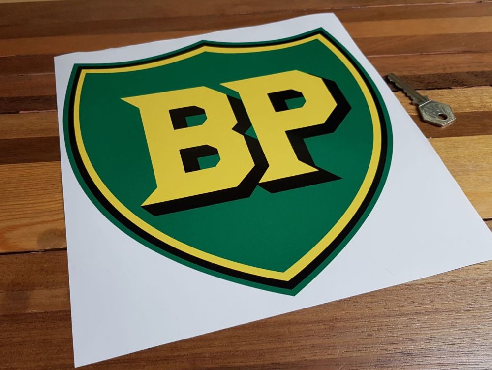 BP Pre '58 Style Shield Sticker. 10