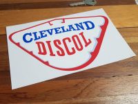 Cleveland Discol Petrol Pump Sticker. 6", 8" or 12".