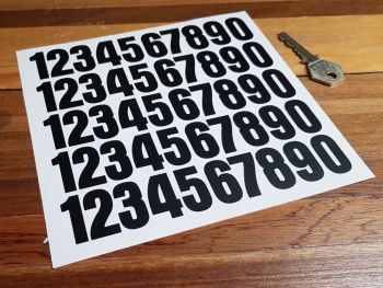 Self Adhesive Number & Letter Stickers