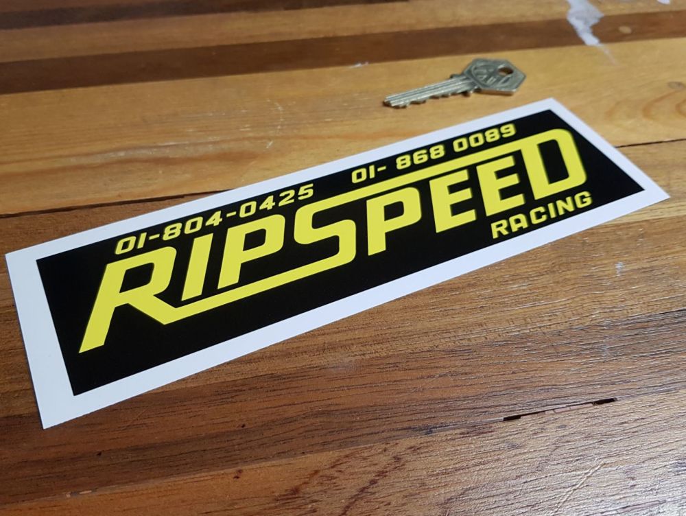 Ripspeed Racing Oblong Sticker 8