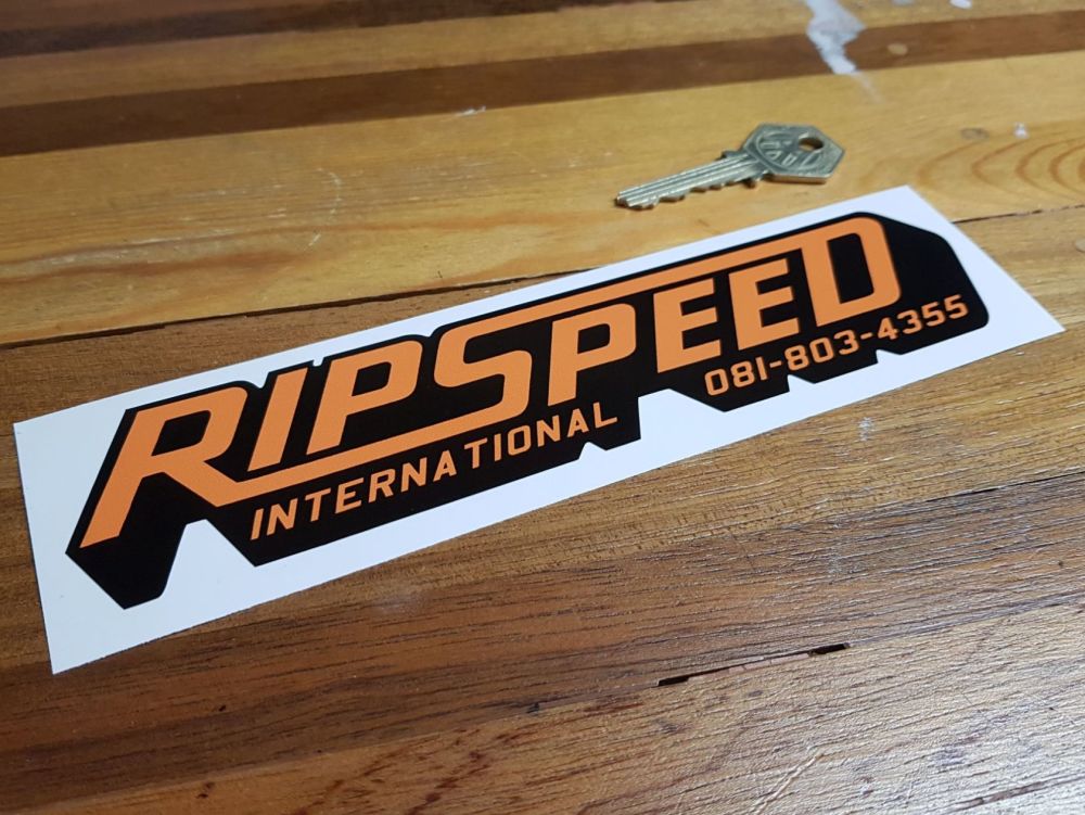 Ripspeed International Shaped Sticker 8" or 12"