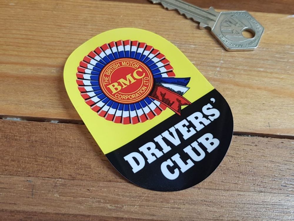 BMC Drivers Club Window Sticker 3.5